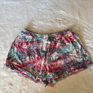 Girl’s Art Class Tropical Print Shorts